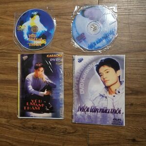 Lot of 2 Vietnamese Karaoke DVDs Yeu Em Am Tham Mot Lan Nua Thoi Asia Ent.